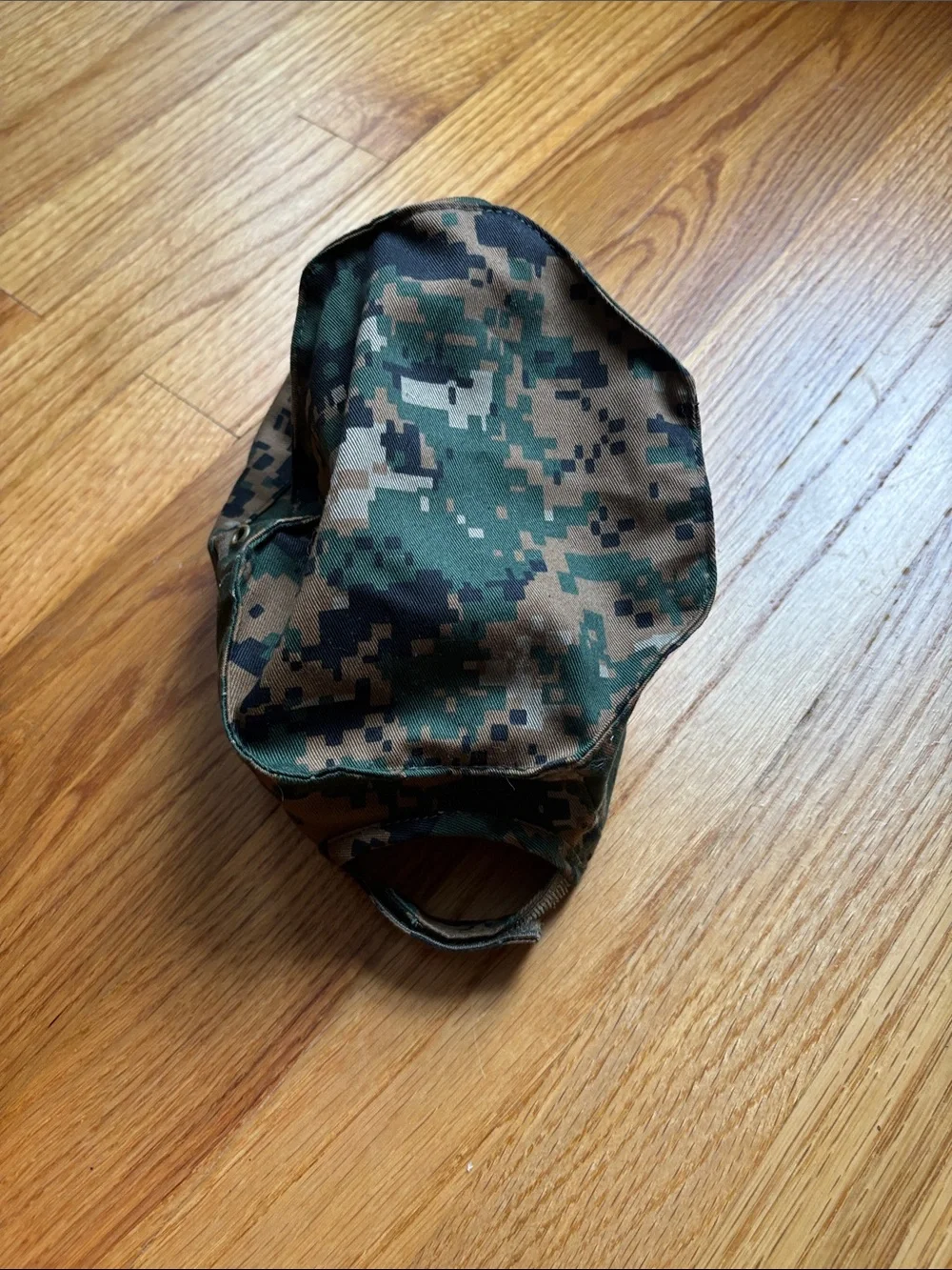 Kids Marine Corp Woodland Camouflage Military Costume Set - small (6-8)